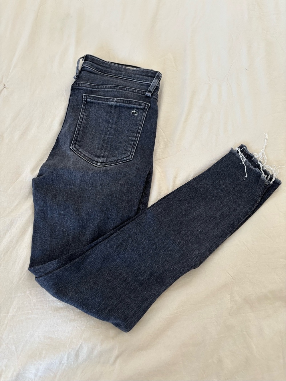 rag & bone High Rise Ankle Skinny Jeans